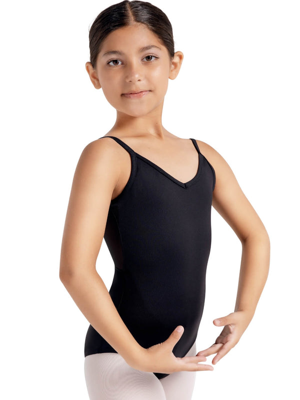 capezio Studio Collection Mesh Back Leotard - Girls