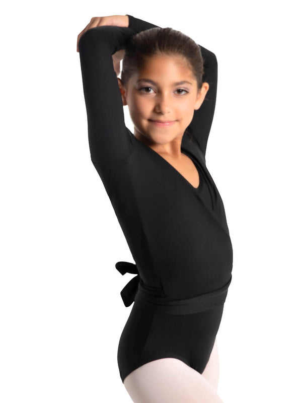 Capezio Studio Collection Wrap Top - Girls
