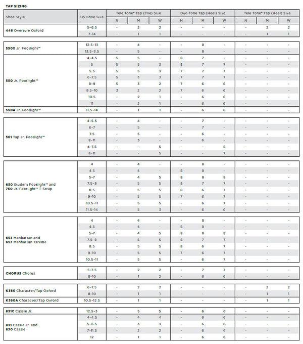 Capezio Tele Tone® Heel Tap