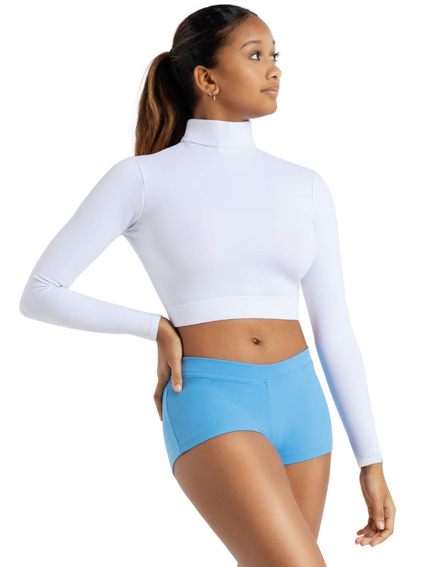 capezio Turtleneck Long Sleeve Top