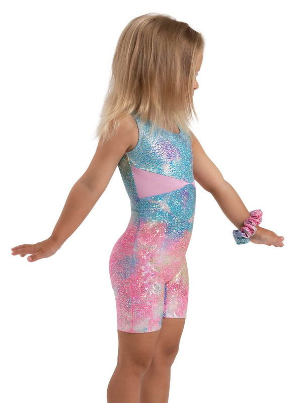 Capezio Unicorn Disco Stardust Biketard - Child