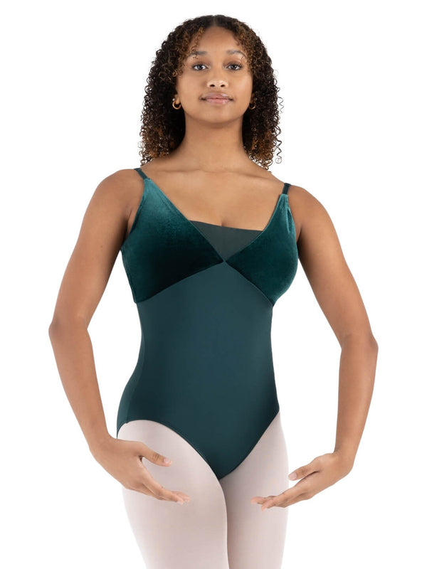capezio Velvet Forest Pine Leotard