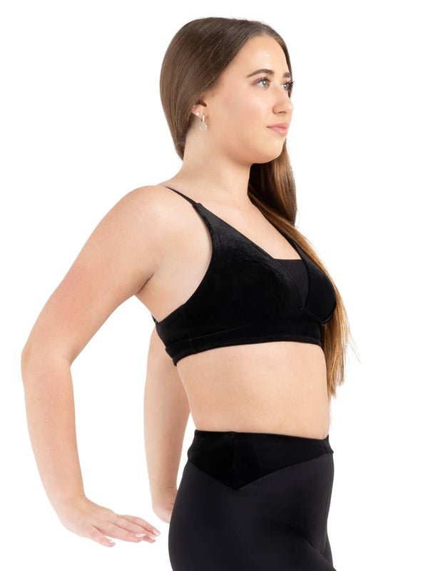 Capezio Velvet Forest Viridian Bra