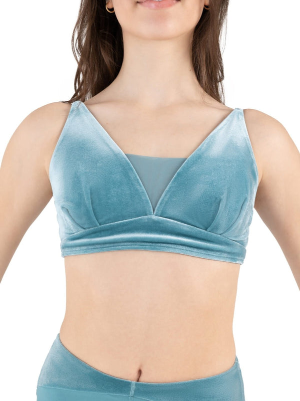 capezio Velvet Forest Viridian Bra