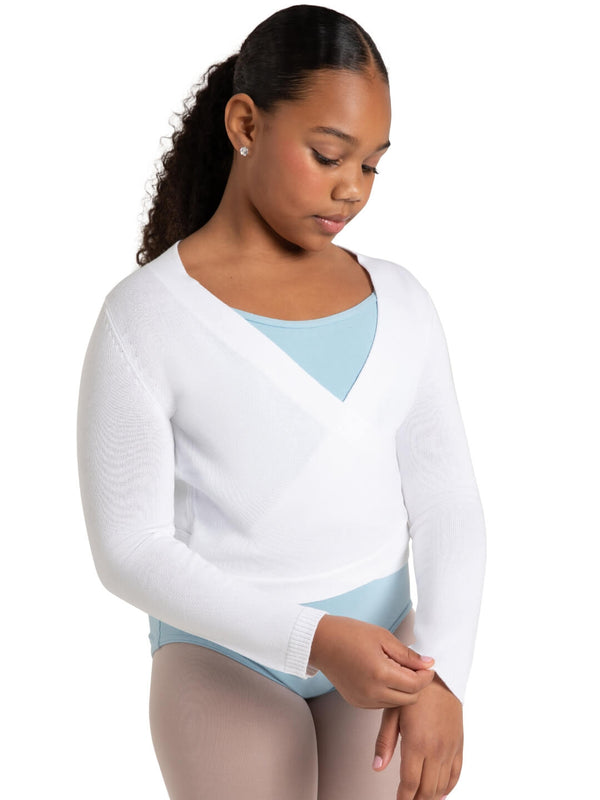 capezio Wrap Sweater - Girls