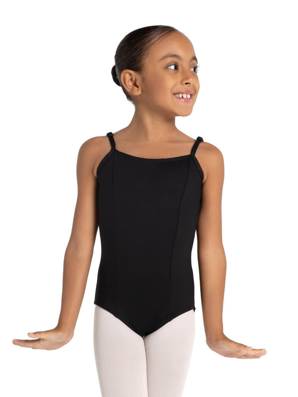 capezio Studio Collection Camisole Leotard With Princess Seams & Adjustable Straps - Girls
