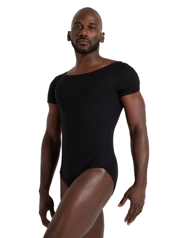 capezio Studio Collection Short Sleeve Leotard - Mens