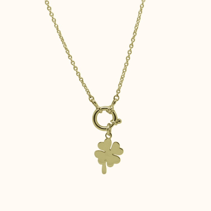 Capi Anchor Necklace With Big Springlock