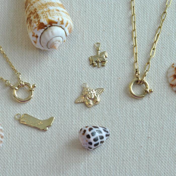 Capi Carousel Horse Pendant