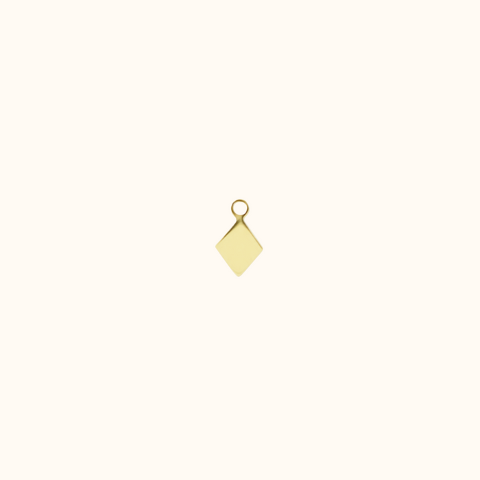 capi Diamond Label Pendant