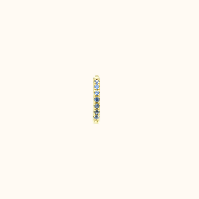 Capi Eternity Hoop S | Blue Sapphire