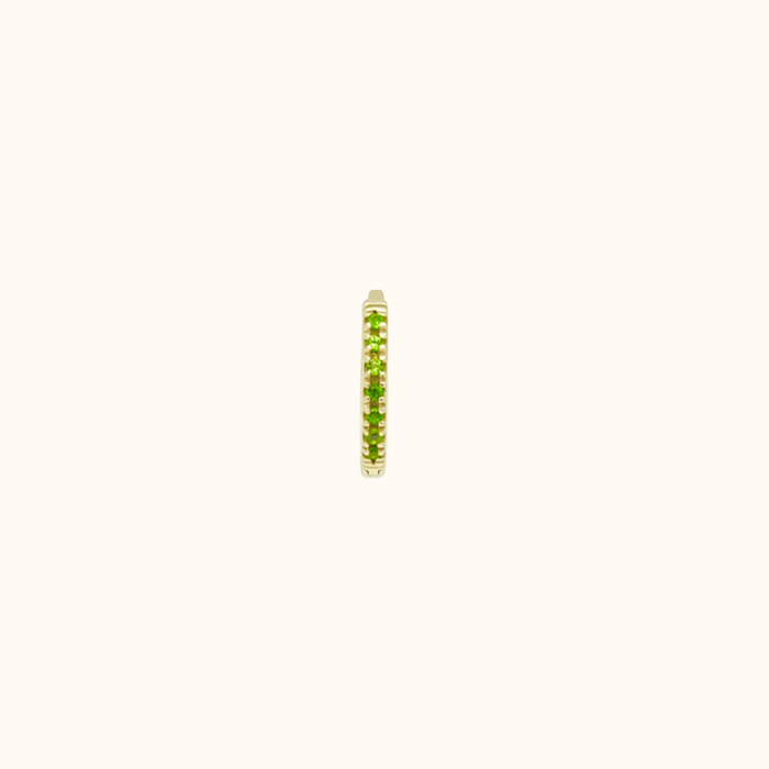 Capi Eternity Hoop S | Green Di-Chrome