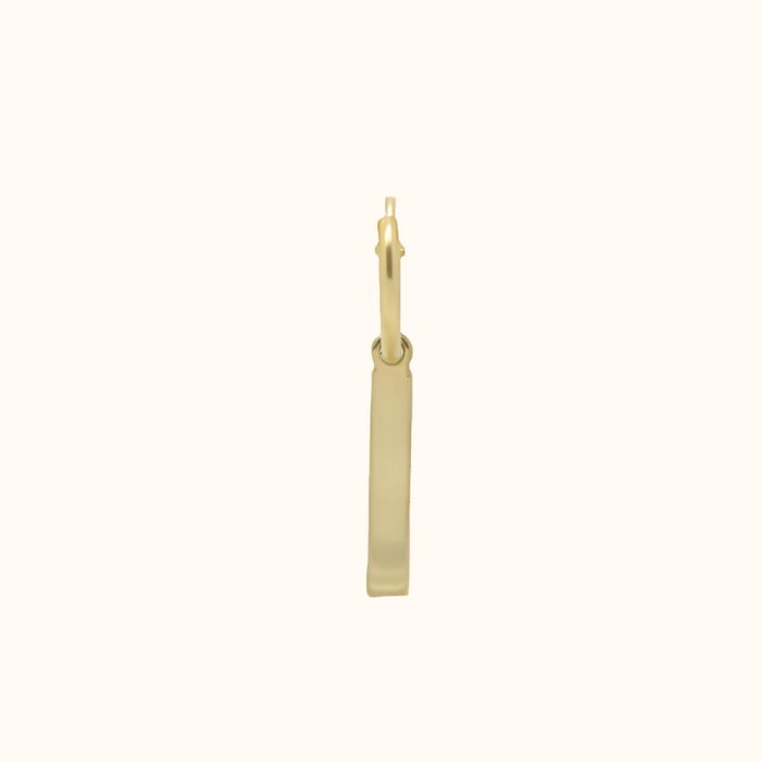 Capi Gold Bar Pendant
