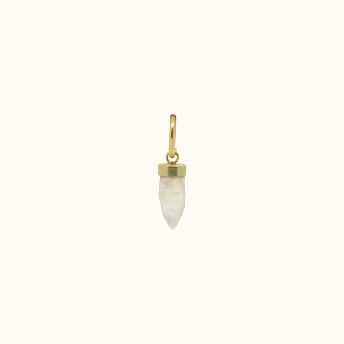 capi Golden Crystal Stone Earring