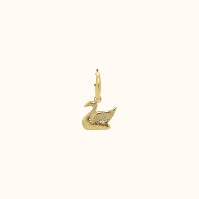capi Golden Swan Earring