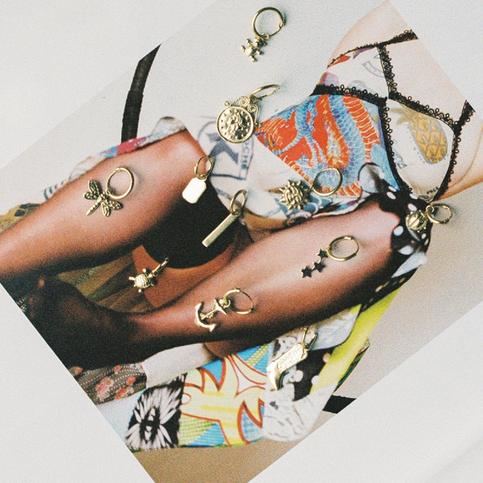 Capi Price Tag Earring