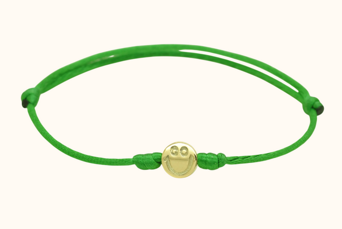 Capi Smiley Cord Bracelet