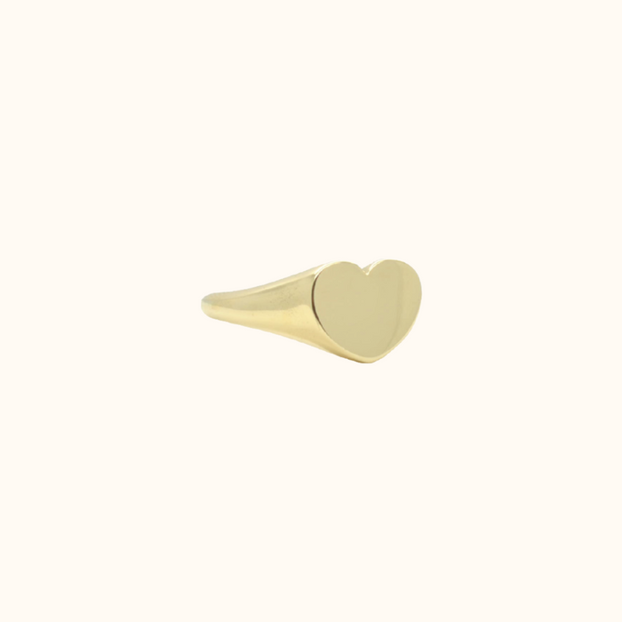 capi The Solid Heart Ring