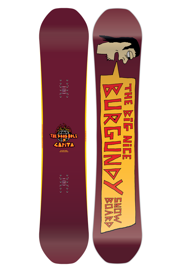 capita CAPiTA Big Nice Burgundy Snowboard 2025 CAPiTA Snowboards