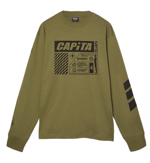 capita CAPiTA Mental Long Sleeve Shirt CAPiTA Snowboards