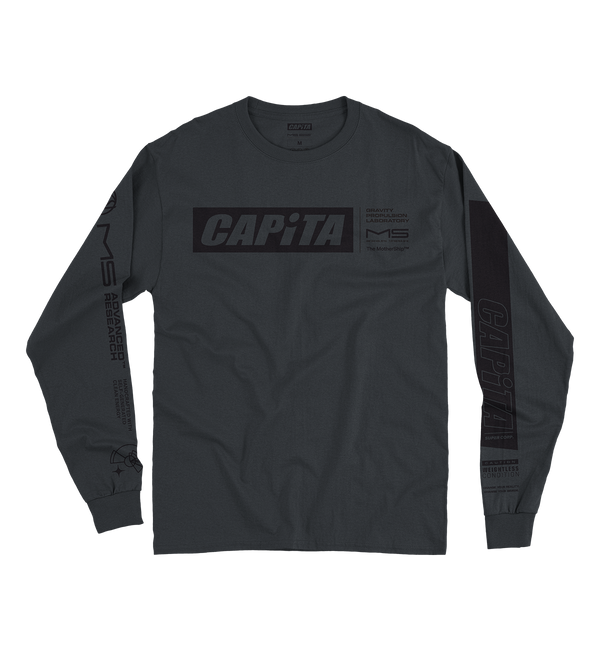 capita CAPiTA Mothership Long Sleeve Charcoal CAPiTA Snowboards