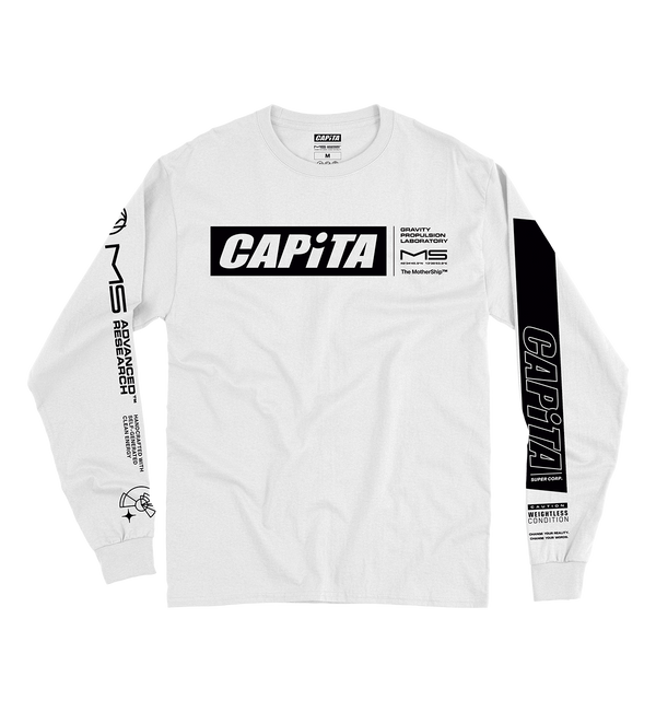 Capita CAPiTA Mothership Long Sleeve White CAPiTA Snowboards