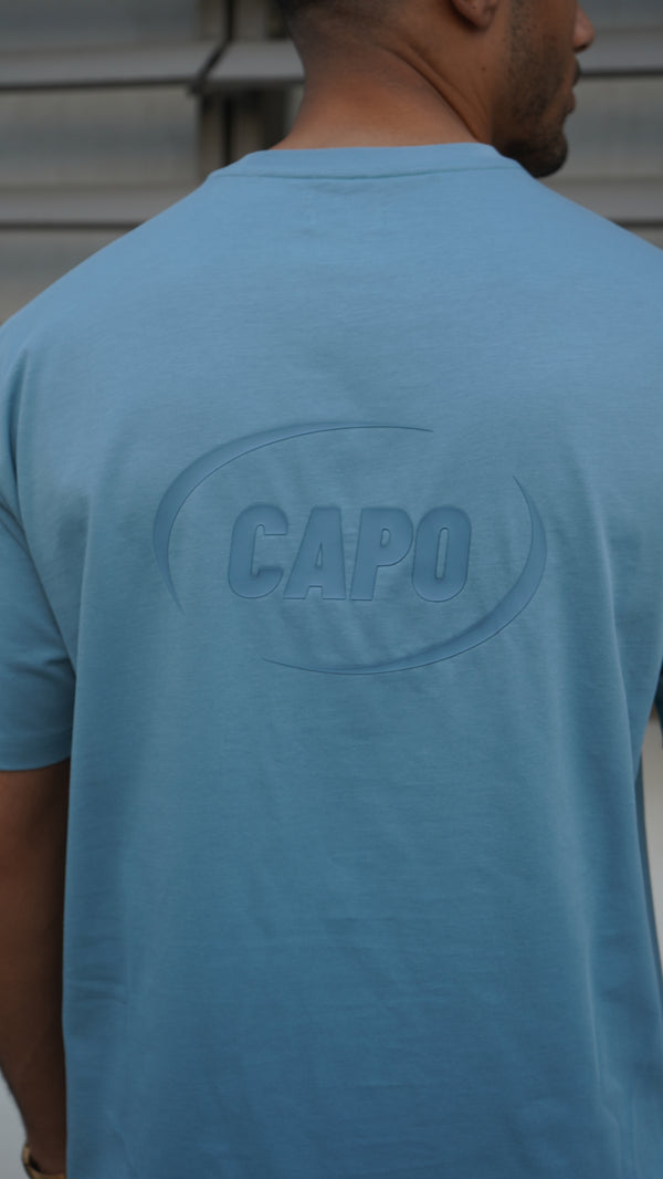 Capo Capo Club Circular Print T-Shirt