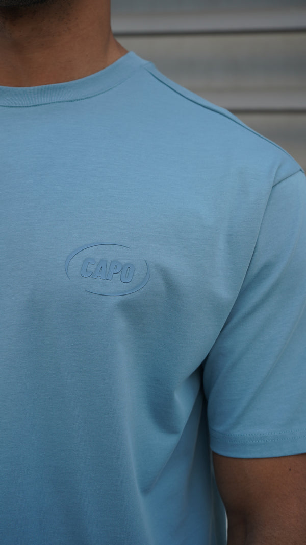 Capo Capo Club Circular Print T-Shirt