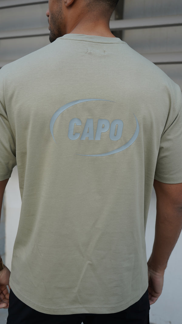 Capo Capo Club Circular Print T-Shirt