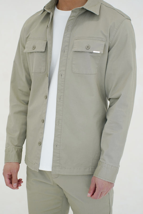 Capo Capo Cotton Cargo Overshirt