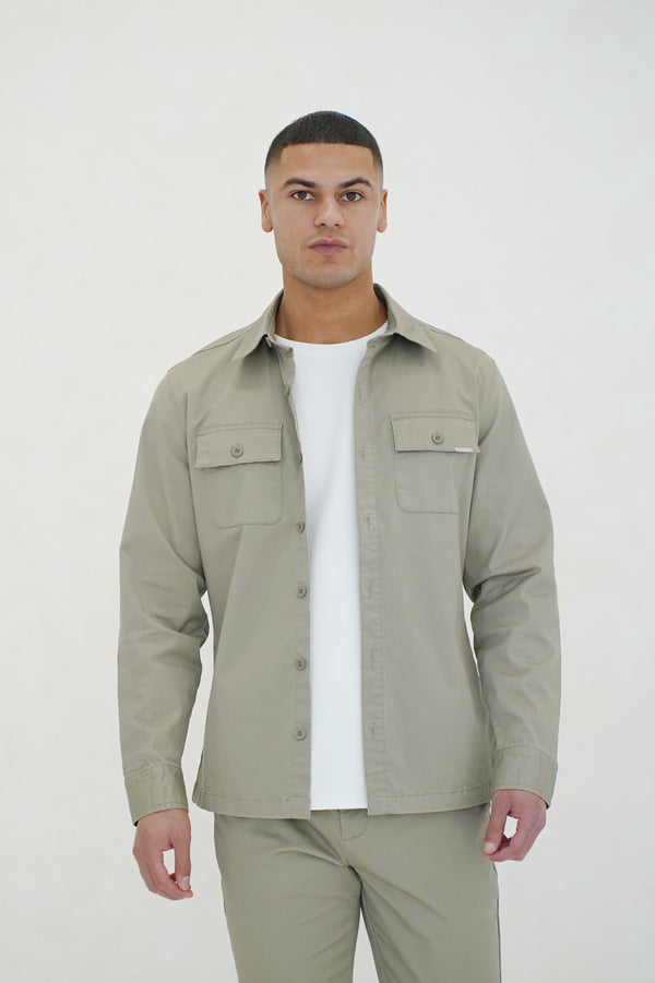 Capo Capo Cotton Cargo Overshirt