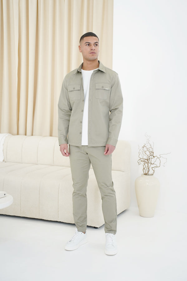 Capo Capo Cotton Cargo Overshirt