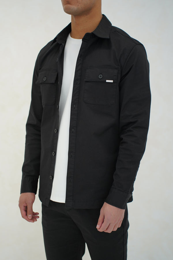 capo Capo Cotton Cargo Overshirt