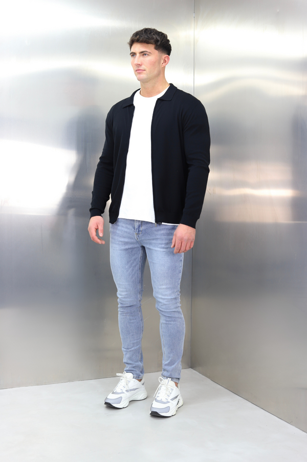 Capo Capo Egyptian Cotton Full Zip Jacket