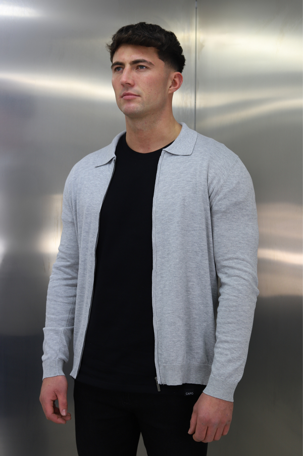 Capo Capo Egyptian Cotton Full Zip Jacket