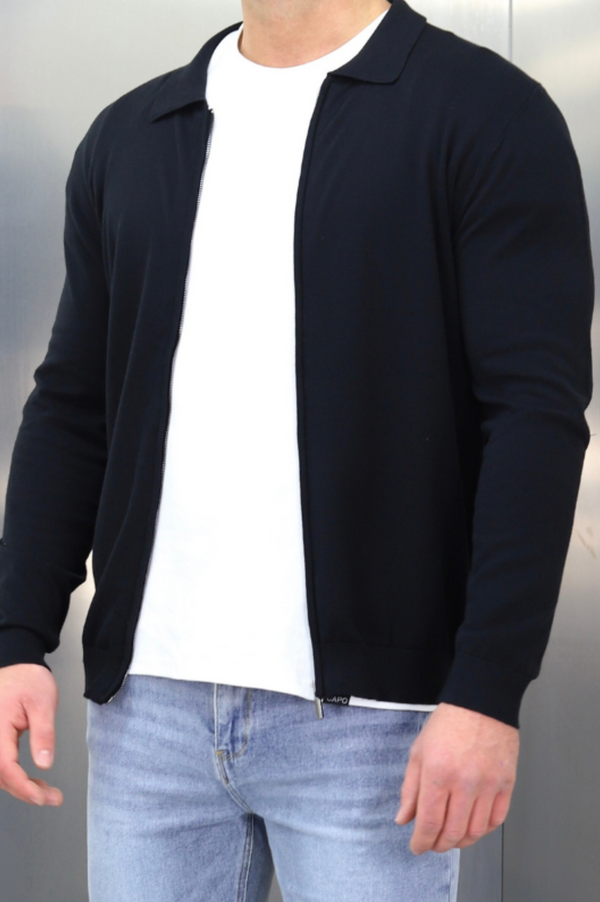 capo Capo Egyptian Cotton Full Zip Jacket