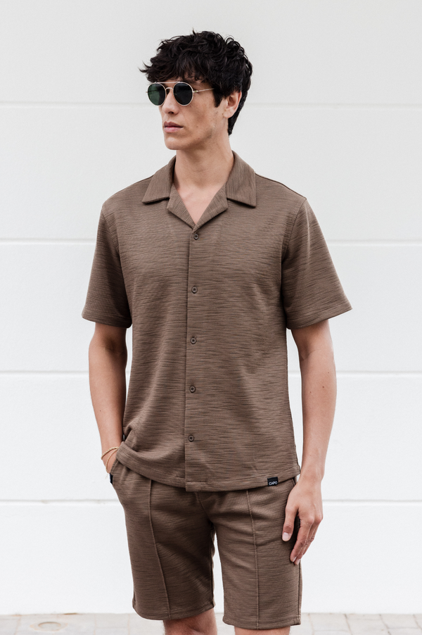 capo Capo INTERLOCK SLUB Revere SS Shirt