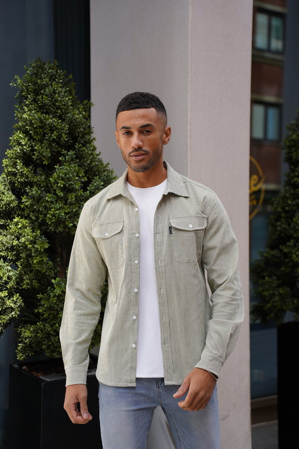 Capo Capo LINEN LINED OVERSHIRT