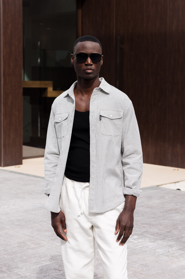 Capo Capo LINEN LINED OVERSHIRT