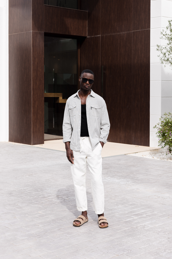 Capo Capo LINEN LINED OVERSHIRT