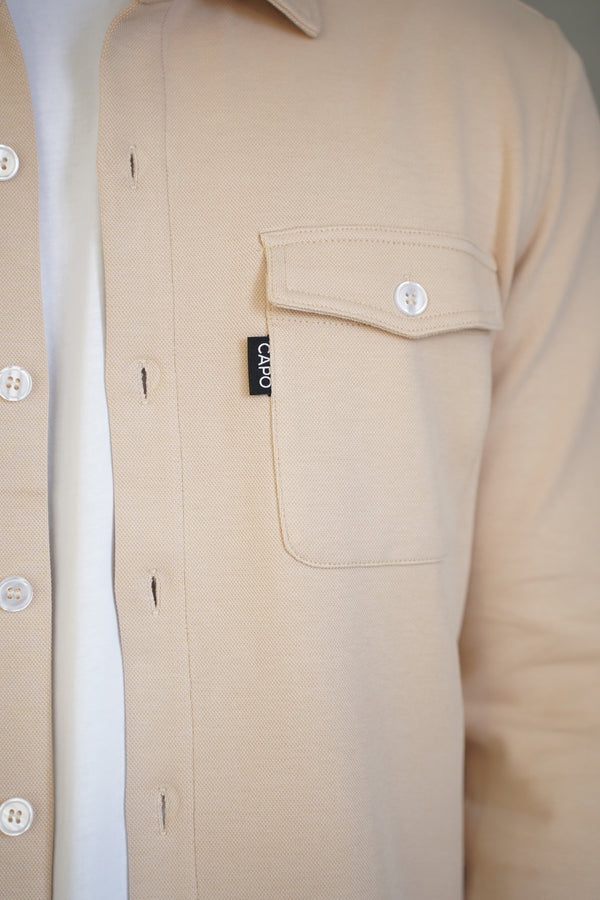 Capo Capo Pique Overshirt