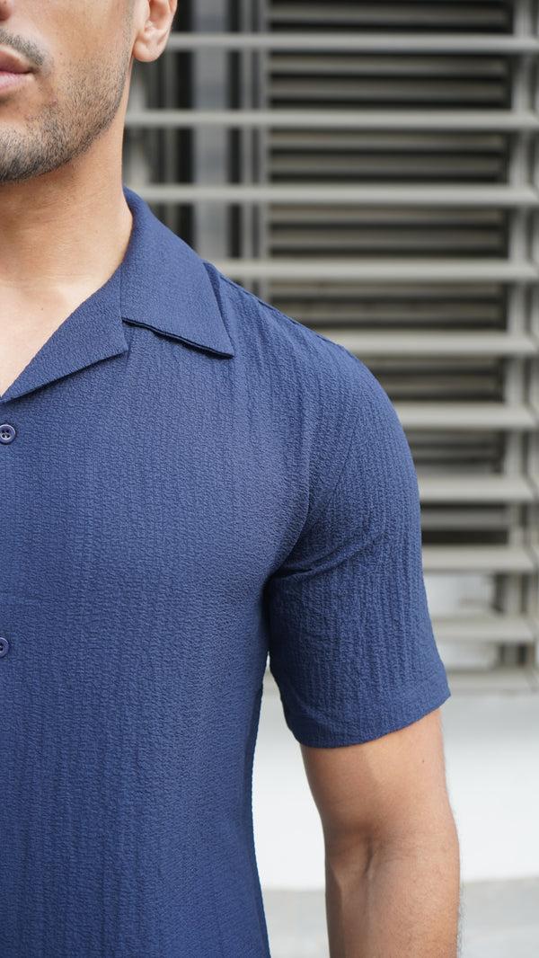 Capo Capo SEERSUCKER SS Revere Shirt