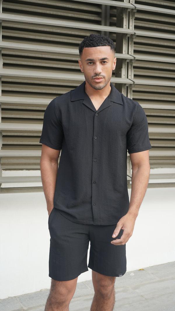 capo Capo SEERSUCKER SS Revere Shirt