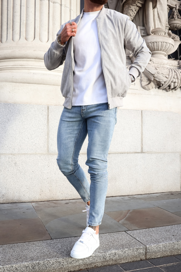 Capo Capo SUEDE Bomber Jacket