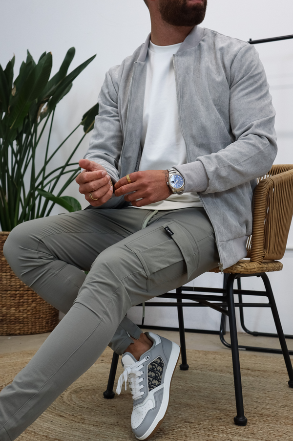 Capo Capo SUEDE Bomber Jacket