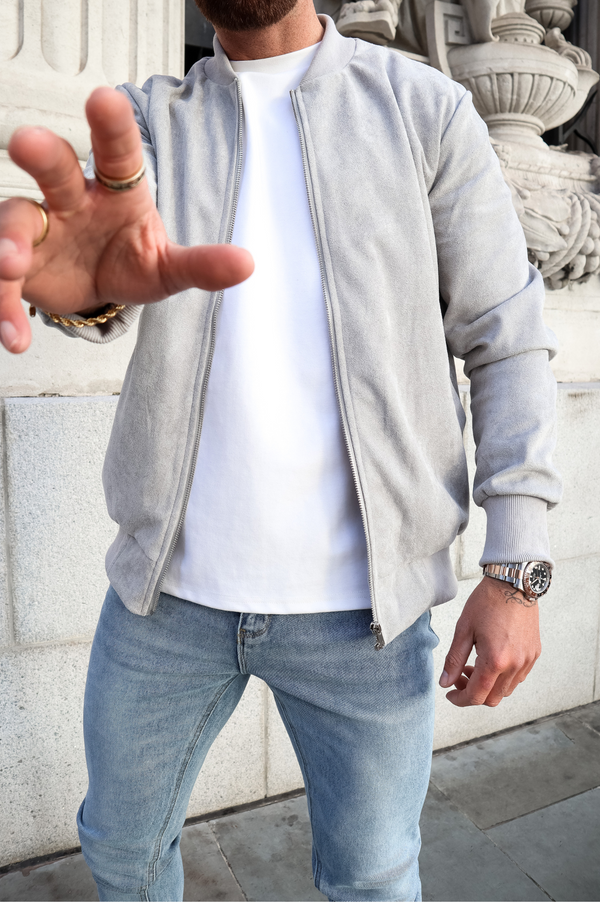 Capo Capo SUEDE Bomber Jacket