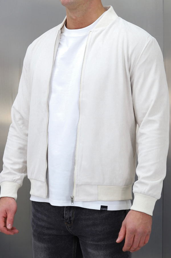 capo Capo SUEDE Bomber Jacket