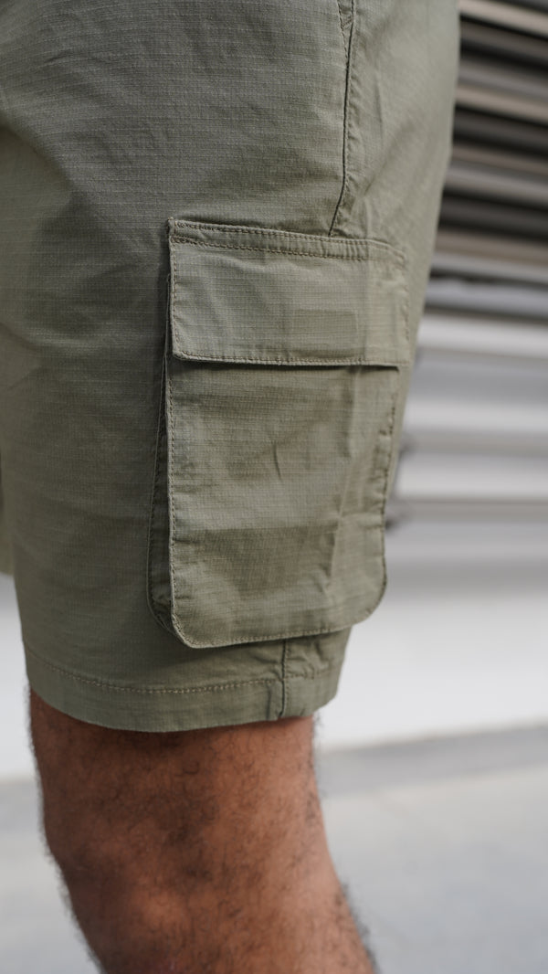 Capo Capo Utility Cotton Cargo Shorts