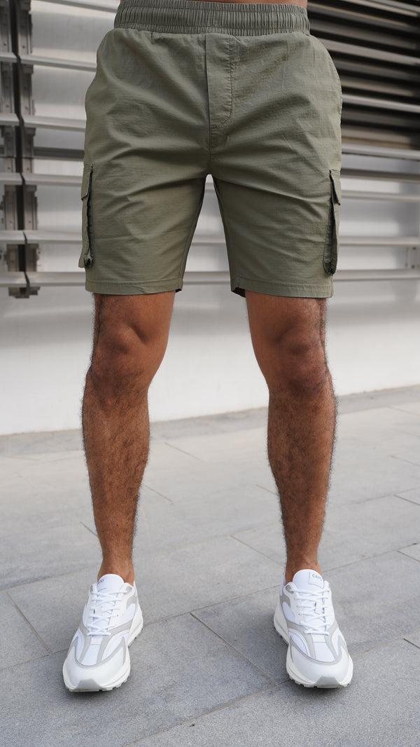capo Capo Utility Cotton Cargo Shorts