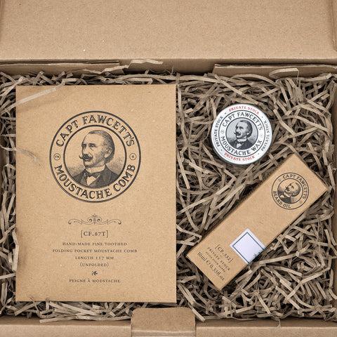 Captain Fawcett Limited Beard & Tasche Gift Set